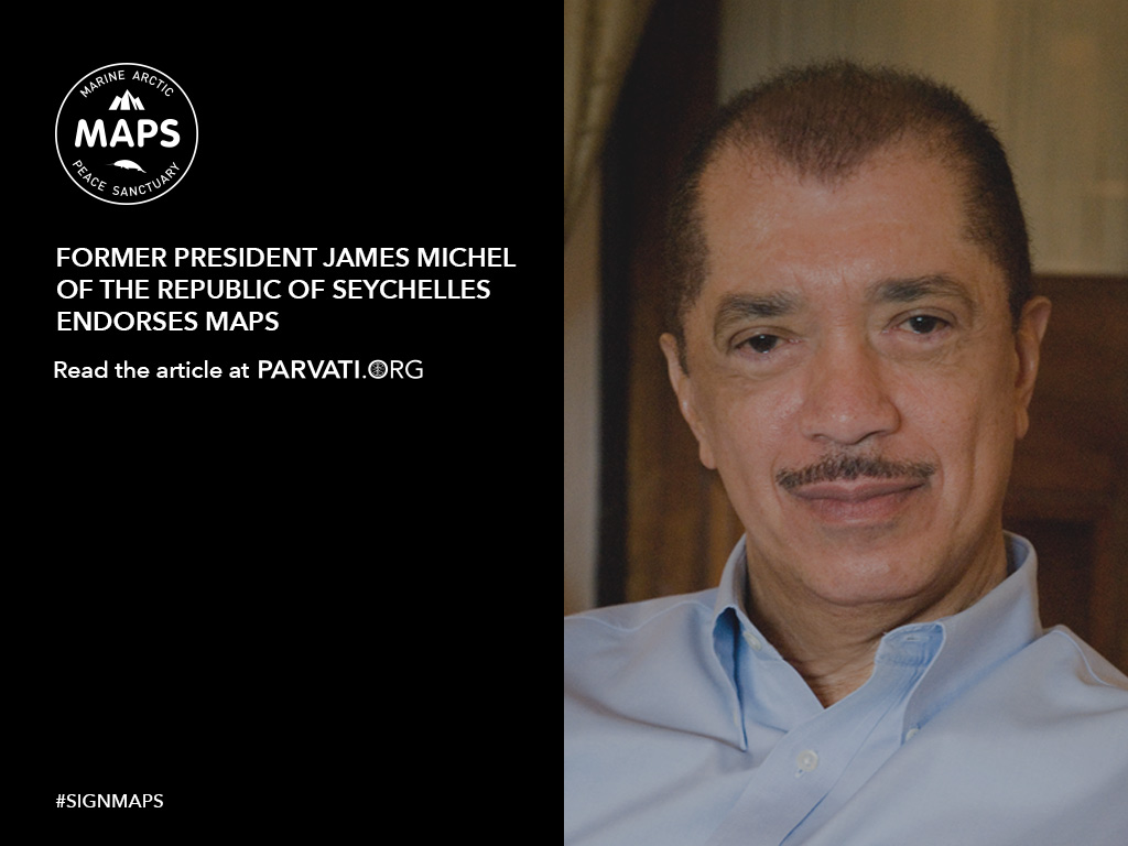 Former President James Michel of the Republic of Seychelles Endorses MAPS